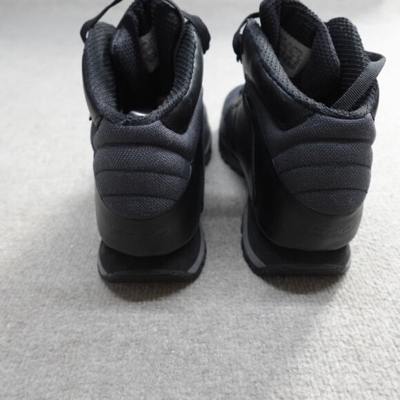 Vintage Nike ACG Sneakers 12 Black Leather Speed Hooks 2003 - Picture 4 of 8